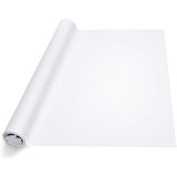 Whiteboard Folie XL Elektrostatisch (300 x 60 cm)  - Whiteboard  - Beschrijfbare Muurfolie - Elektrostatische Whiteboardfolie - Schoolbord Folie - Memobord Folie - Elektrostatische Folie