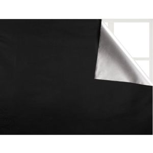 Verduisteringsfolie - Zwart - 118 x 58 cm - Folie voor op het Raam - Complete Verduisteringsset - DYI - Verduisterende Raamfolie