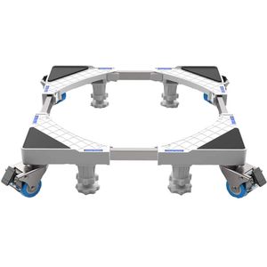 Wasmachine verhoger - Verstelbaar - Universeel - Transportroller - Wasmachinehouder