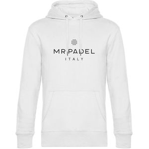 Mr Padel Italy Hoodie- Wit - Unisex