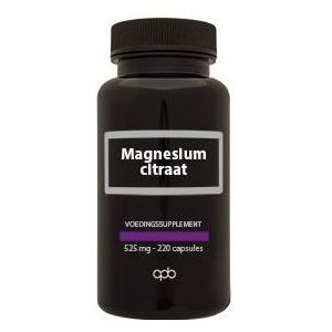 APB Holland Vitaminen Magnesium Citraat Puur