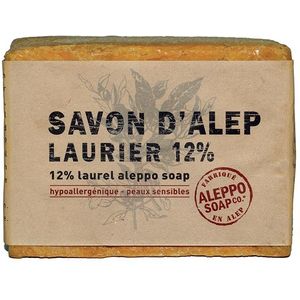 Aleppo Soap Co. Laurier 12% Laurel Aleppo Soap  200gr