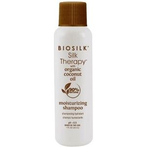 Silk Therapy Organic Coconut Oil Moisturizing Shampoo