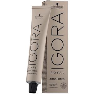 Professional Igora Royal Absolutes Permanent Anti-Age Color Creme 7-70 Middelblond Koper Natuur