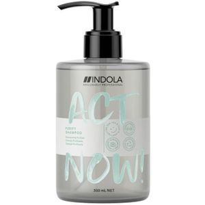 Indola Act Now! Purify Shampoo 300ml - vrouwen - Voor