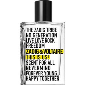 Zadig & Voltaire This is Us! Eau de Toilette 30ml