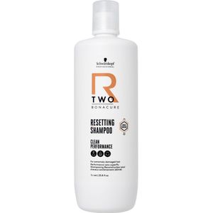 Schwarzkopf R-TWO Resetting Shampoo 1000ml - Normale shampoo vrouwen - Voor Alle haartypes