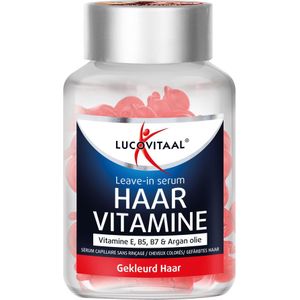 Lucovitaal Haar Vitamine Leave-in Serum Gekleurd Haar 25 Twist Caps