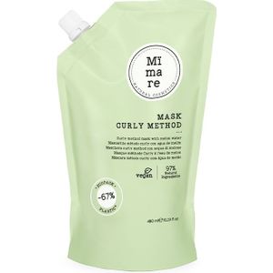 MÏMARE - MASK CURLY METHOD 480ML - Krullen - Krullend haar - Duurzaam - Haarverzorging - Haarmasker