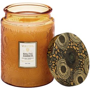 Japonica Collection Baltic Amber Large Jar Candle