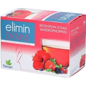 Tilman Elimin Draine Rood Fruit Theezakjes 24St