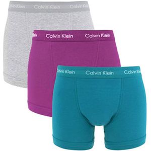 Calvin Klein Boxershorts 3-pack Trunk  Multi Color