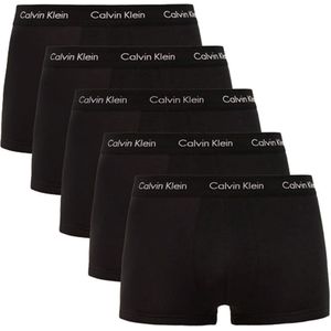 Calvin Klein Boxershorts 5-pack Zwart Low Rise