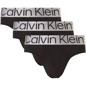 Calvin Klein Steel Midi Slips 3-pack Zwart