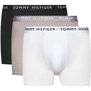 Tommy Hilfiger Boxershorts 3-pack Grijs-zwart-wit