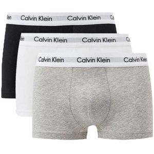 Calvin Klein Boxershorts Low Rise Grijs-zwart-wit