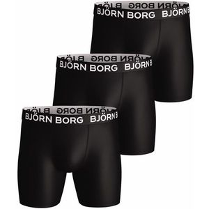 Bjorn Borg Boxershorts Performance 3-pack Zwart