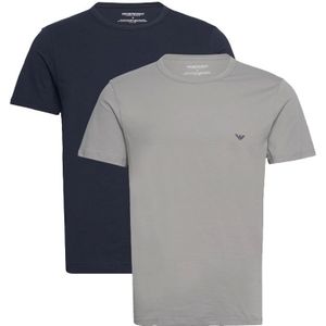 Armani T-shirts Core 2-pack Grijs-blauw