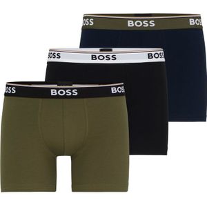 Hugo Boss Boxershorts Power 3-pack Groen-blauw