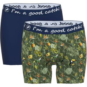 A Fish Named Fred Boxershorts 2-pack Parrot
