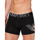 Armani Boxershort Big Eagle Print Zwart