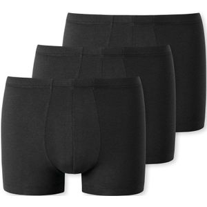 Schiesser Boxershorts Uncover Modal Cotton 3-pack Zwart