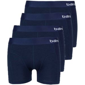 Apollo Bamboe Boxershorts 4-pack Blauw