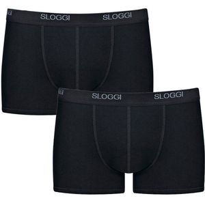 Sloggi Men Basic Short 2-pack Zwart