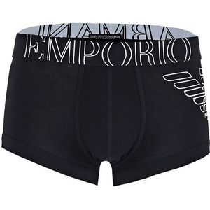 Armani Short Big Eagle Print Zwart