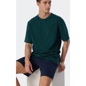 Schiesser Shortama Groen-blauw