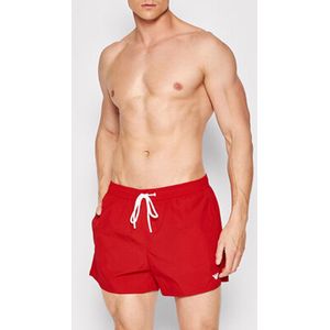 Armani Zwemshort Met Logo Rood