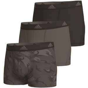 Adidas Boxershorts Active Flex Zwart-grijs 3-pack
