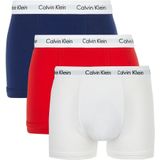 Calvin Klein Boxershorts 3-pack Rood-wit-blauw