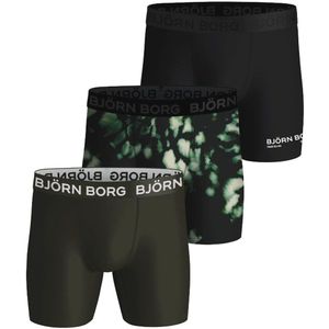 Bjorn Borg Boxershort Performance 3-pack Groen