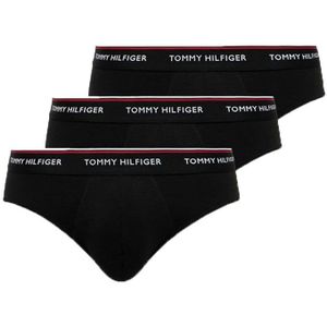 Tommy Hilfiger Heren Slips Essential 3-pack Zwart