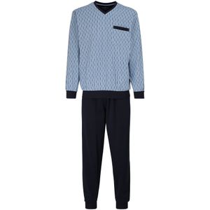 Gotzburg Pyjama V-hals Queens Blauw