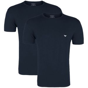 Armani T-shirts Core 2-pack Blauw