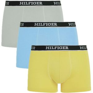 Tommy Hilfiger Boxershorts 3-pack Geel Blue Grijs