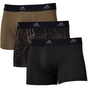 Adidas Boxershorts Active Flex Microfiber 3pack Groen Zwart