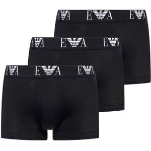Armani Monogram Shorts 3-pack Zwart