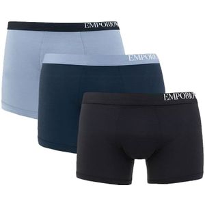 Armani Boxershorts 3-pack Microfiber Blauw