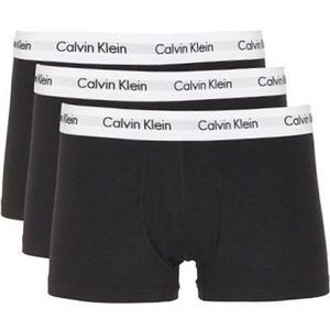 Calvin Klein Boxershorts Low Rise Zwart-wit