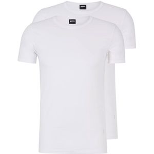 Hugo Boss T-shirt Modern Slim Fit 2-pack Wit