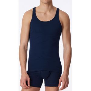 Schiesser Singlet Original Feinripp Blauw