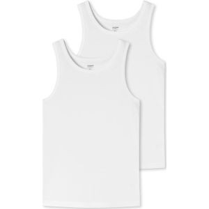 Schiesser Singlet Uncover 2-pack Wit