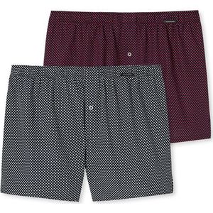 Schiesser Boxers Met Hartjes Print 2-pack