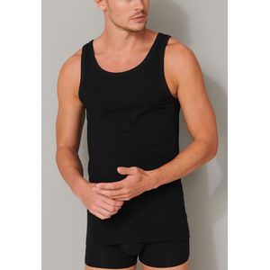 Schiesser Singlet 95/5 Zwart 2-pack