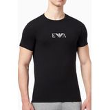 Armani T-shirts Monogram 2-pack Zwart