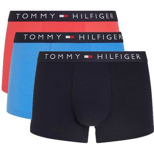 Tommy Hilfiger Boxershorts 3-pack Roze-blauw