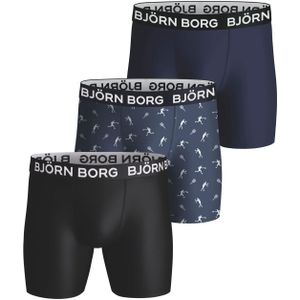 Bjorn Borg Boxershort Performance 3-pack Blauw